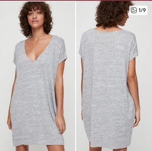 Wilfred Gray V-Neck Dress